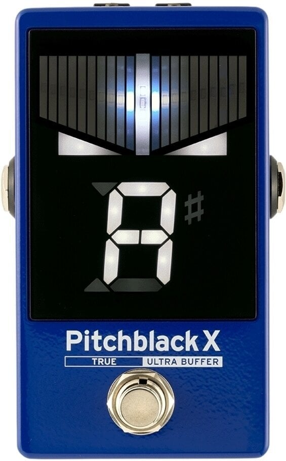 Korg Pitchblack X Blue Pedal Tuner