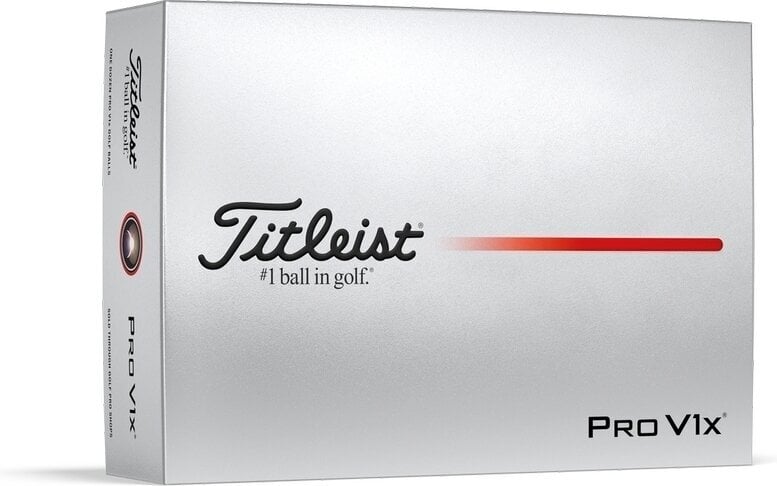 Golfbal Titleist Pro V1x 2025 White Standard Golfbal