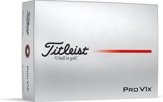 Golf žogice Titleist Pro V1x 2025 White Standard Golf žogice
