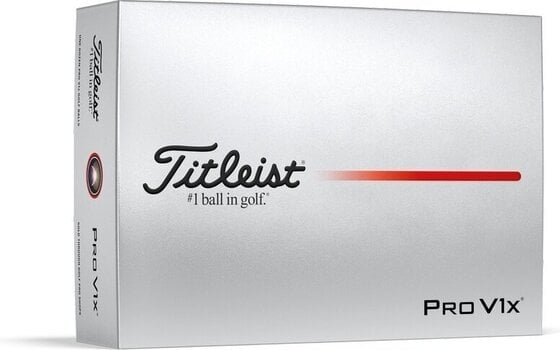 Golfbal Titleist Pro V1x 2025 White Standard Golfbal - 1