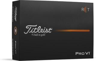 Golfové míčky Titleist Pro V1 2025 White RCT Golfové míčky
