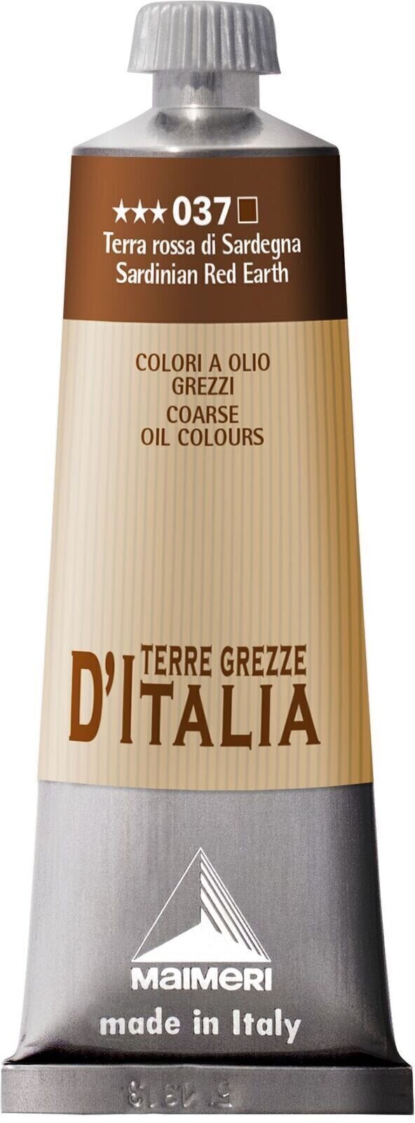 Cor de óleo Maimeri Classico Terre Grezze D´italia Tinta a óleo Sardininan Red 60 ml 1 un.