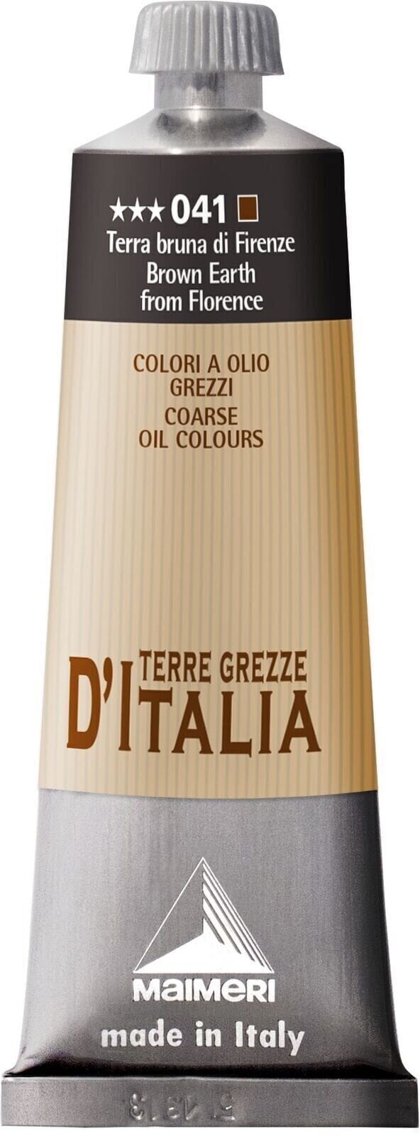 Oil colour Maimeri Classico Terre Grezze D´italia Oil Paint Brown Florenc 60 ml 1 pc