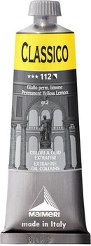 Culoare ulei Maimeri Classico Vopsea cu ulei Permanent Yellow Lemon 60 ml 1 buc. - 1
