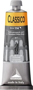 Tempera ad olio Maimeri Classico Pittura a olio Permanent Yellow Deep 60 ml 1 pz - 1