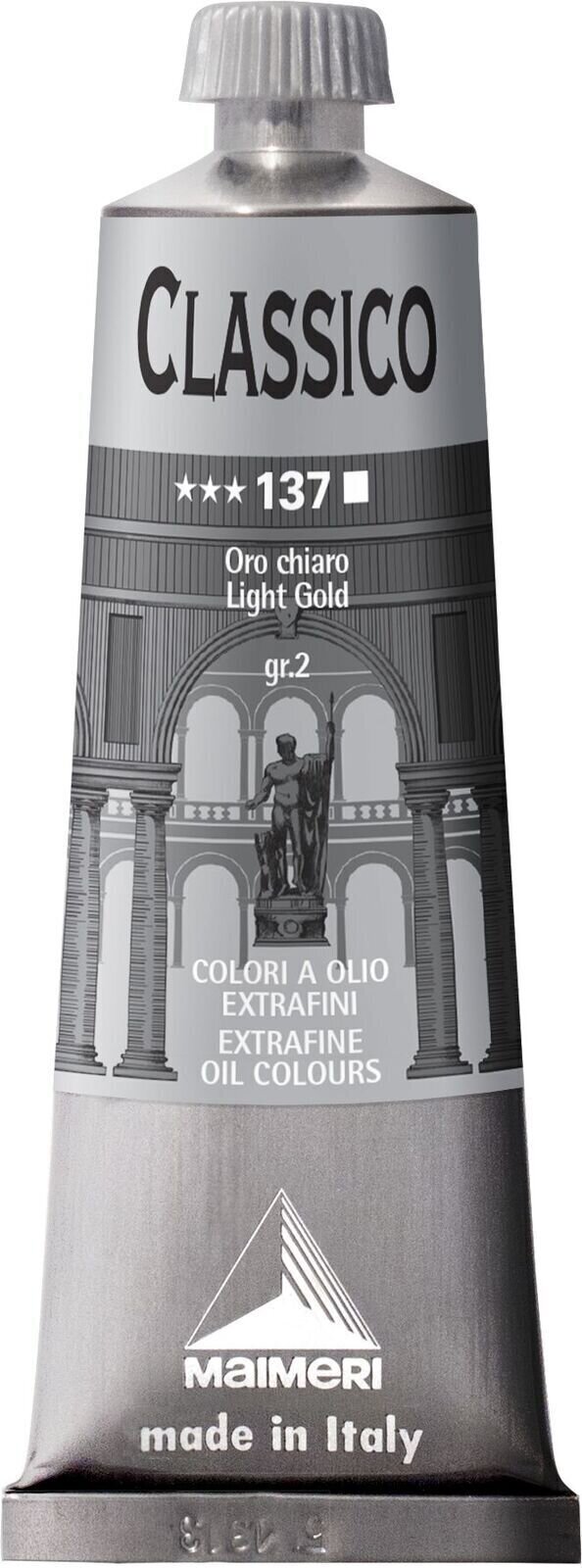 Oliefarve Maimeri Classico Oliemaling Light Gold 60 ml 1 Stk.
