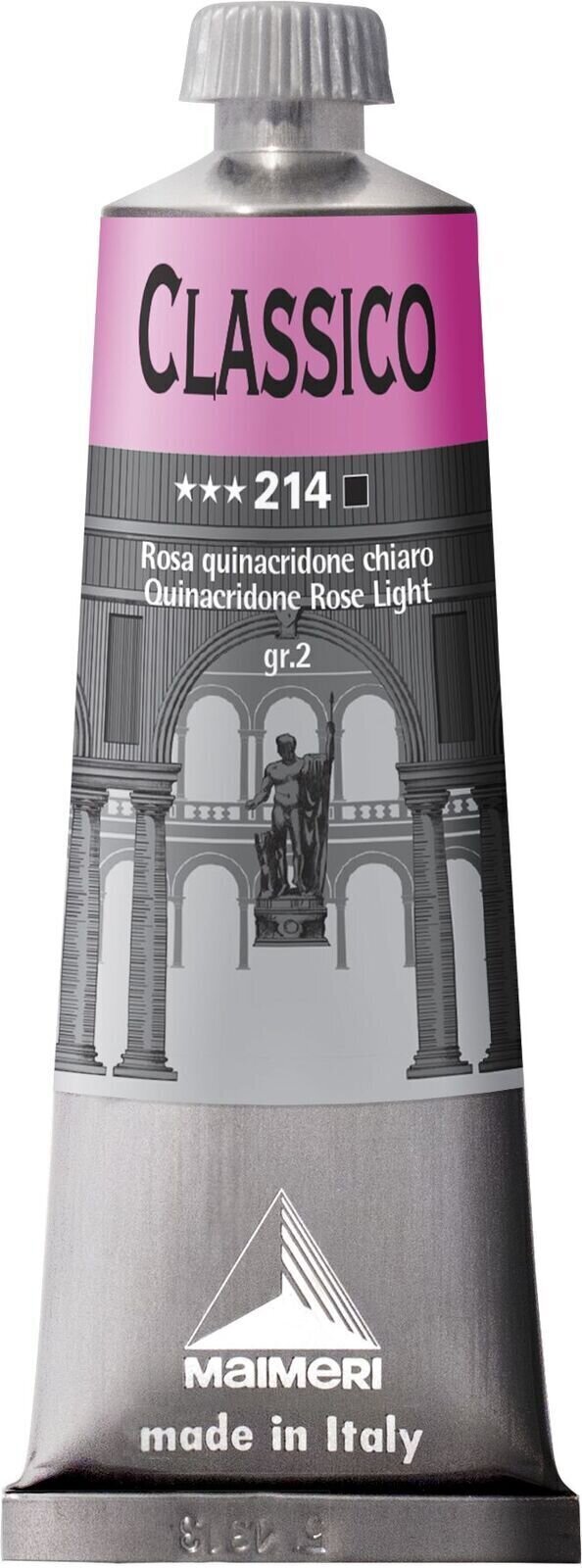 Culoare ulei Maimeri Classico Vopsea cu ulei Quinacridone Rose 60 ml 1 buc.