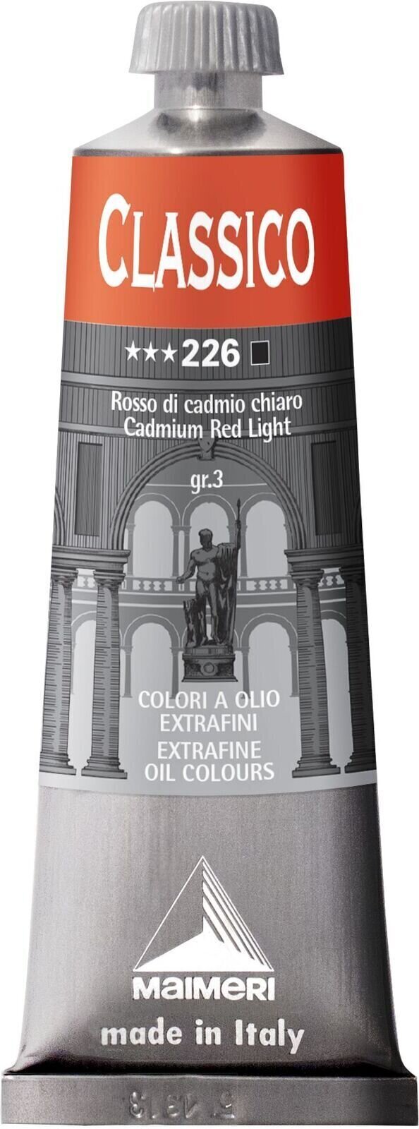 Ölfarbe Maimeri Classico Ölgemälde Cadmium Red Light 60 ml 1 stk
