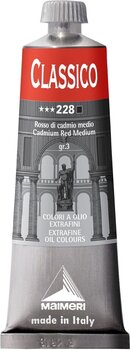 Маслена боя Maimeri Classico Маслена боя Cadmium Red Medium 60 ml 1 бр. - 1