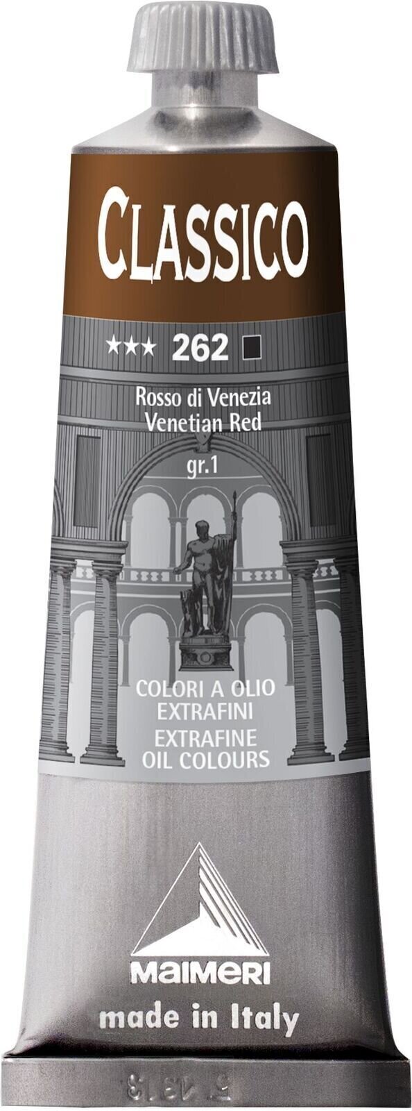 Culoare ulei Maimeri Classico Vopsea cu ulei Venetian Red 60 ml 1 buc.