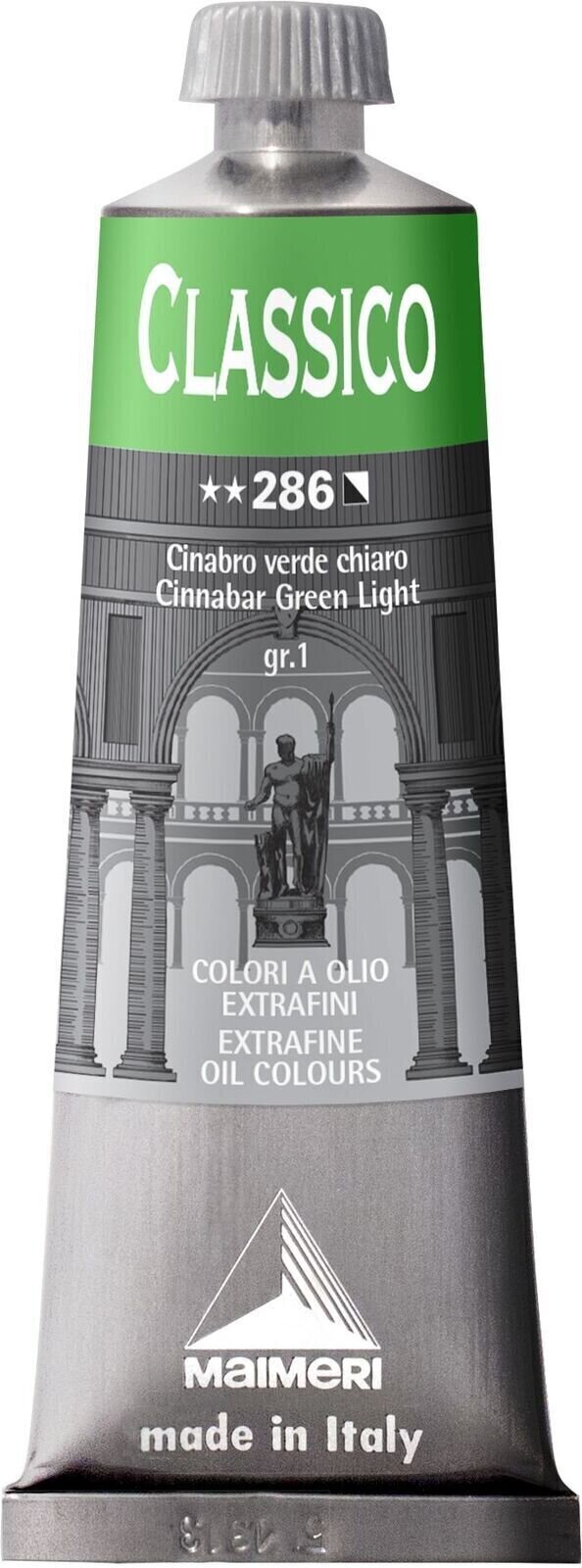 Uljana boja Maimeri Classico Уљана боја Cinnabar Green Light 60 ml 1 kom