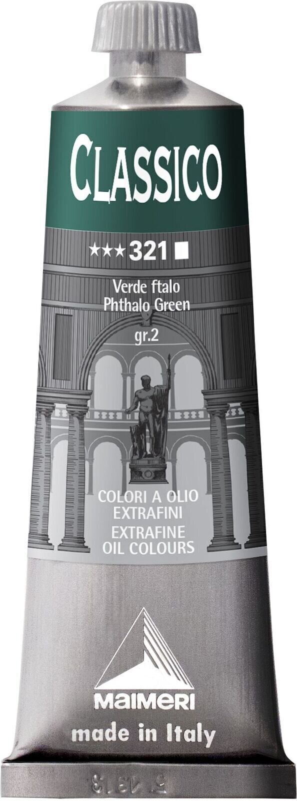 Uljana boja Maimeri Classico Uljana boja Phthalo Green 60 ml 1 kom