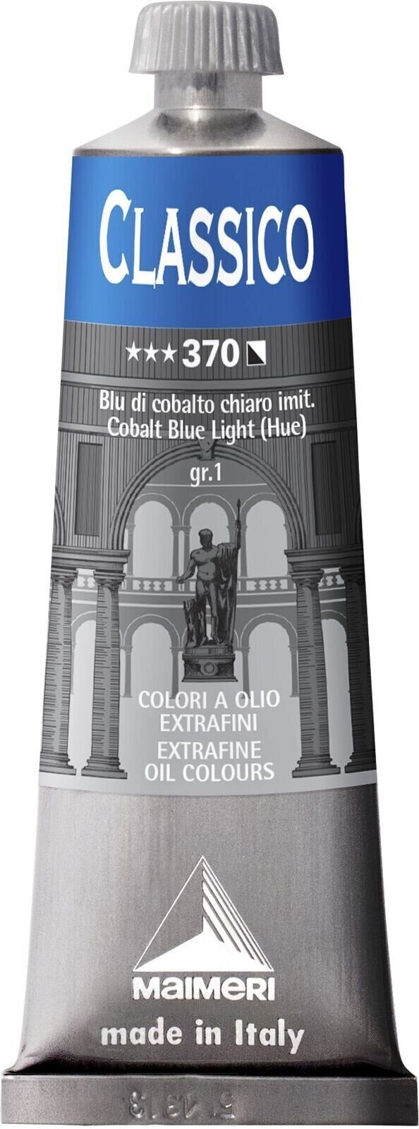 Oil colour Maimeri Classico Oil Paint Cobalt Blue Light Hue 60 ml 1 pc