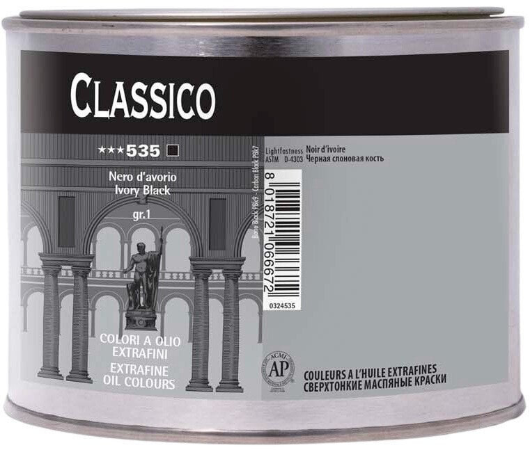 Uljana boja Maimeri Classico Uljana boja Ivory Black 500 ml 1 kom