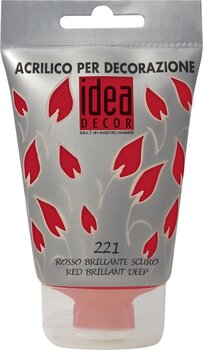 Culoare acrilică Maimeri Idea Decor Vopsea acrilică Brilliant Red Deep 110 ml 1 buc. - 1