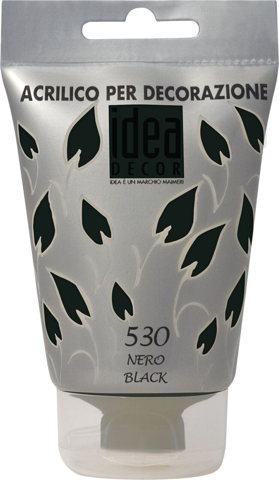 Maimeri Idea Decor Akrylová barva Black 110 ml 1 ks