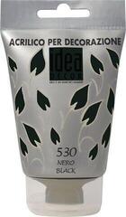 Akrylová barva Maimeri Idea Decor Akrylová barva Black 110 ml 1 ks