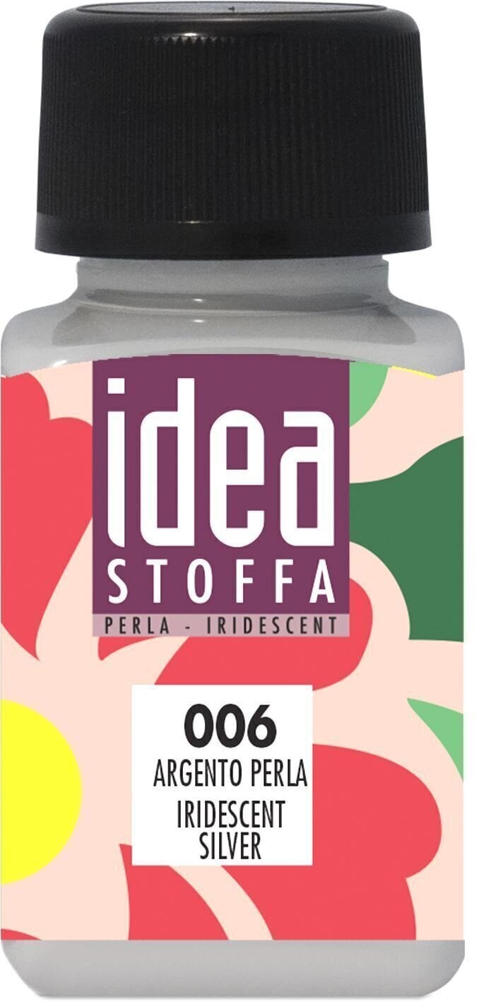 Kangavärv Maimeri Fabric Paint Idea Stoffa 60ml Iridescent Silver