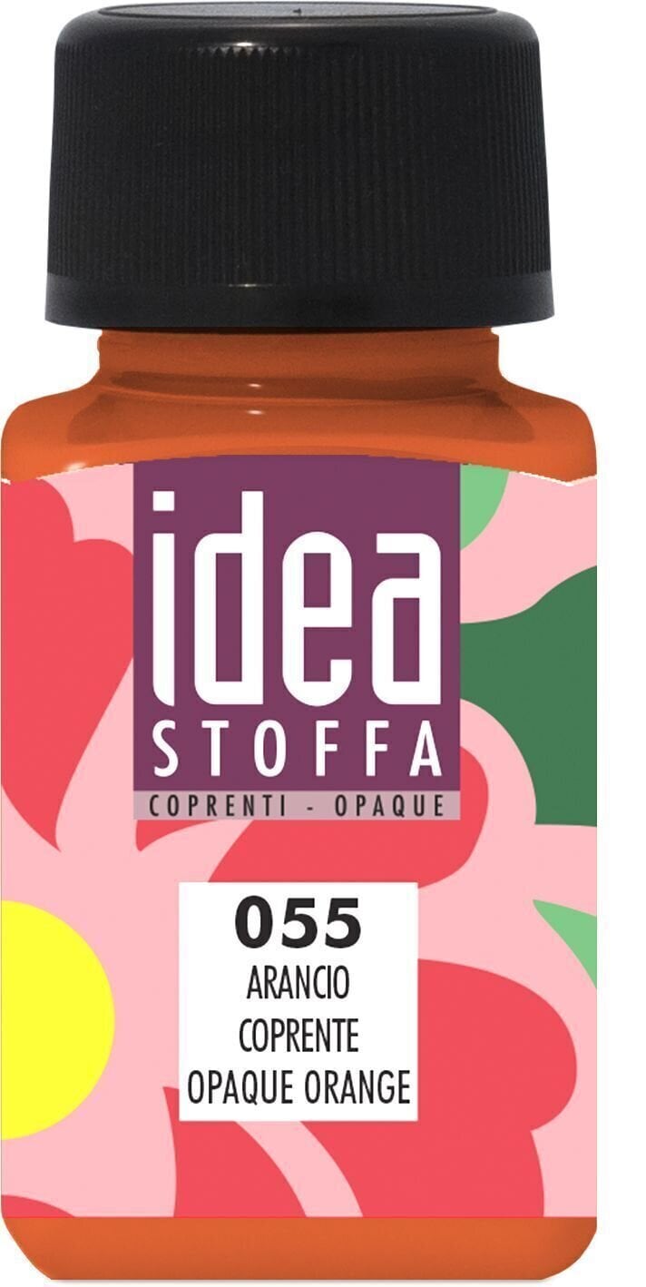Culaore textilă Maimeri Idea Stoffa Vopsea de material Opaque Orange 60 ml 1 buc.
