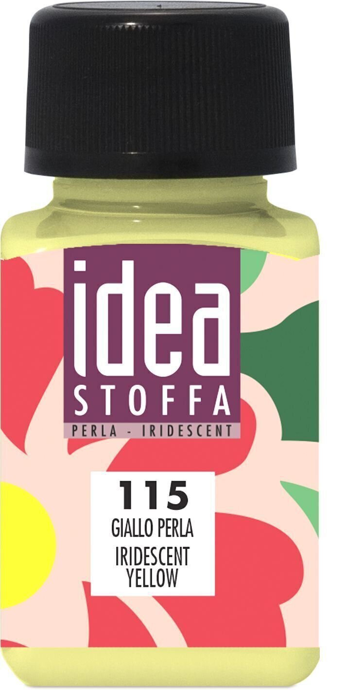 Culaore textilă Maimeri Idea Stoffa Vopsea de material Iridescent Yellow 60 ml 1 buc.