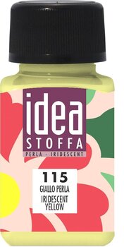 Culaore textilă Maimeri Idea Stoffa Vopsea de material Iridescent Yellow 60 ml 1 buc. - 1