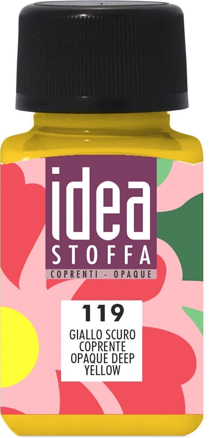Farba do tkanin Maimeri Idea Stoffa Farba do tkanin Opaque Deep Yellow 60 ml 1 szt.