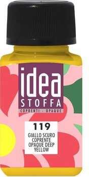 Farba do tkanin Maimeri Idea Stoffa Farba do tkanin Opaque Deep Yellow 60 ml 1 szt. - 1