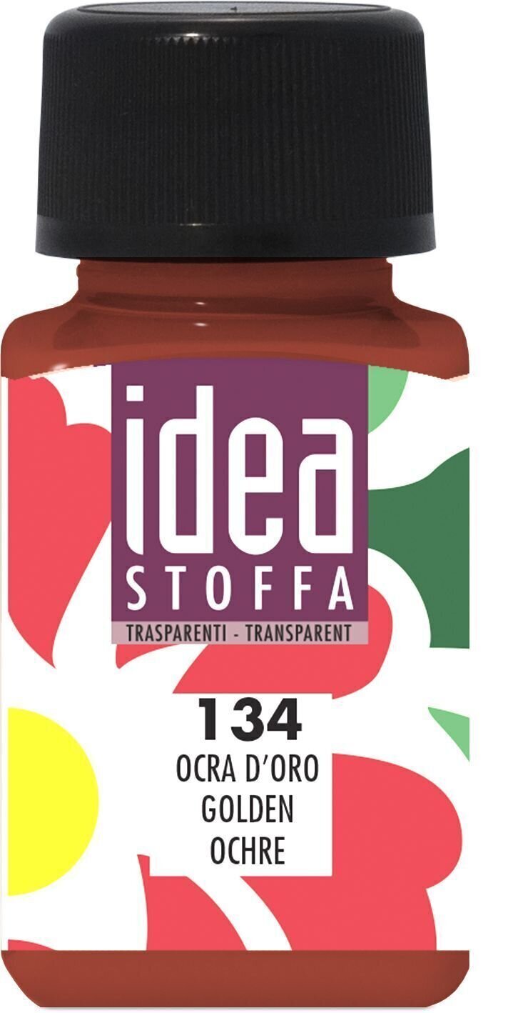 Barva na textil Maimeri Idea Stoffa Barva na látky Golden Ochre 60 ml 1 ks