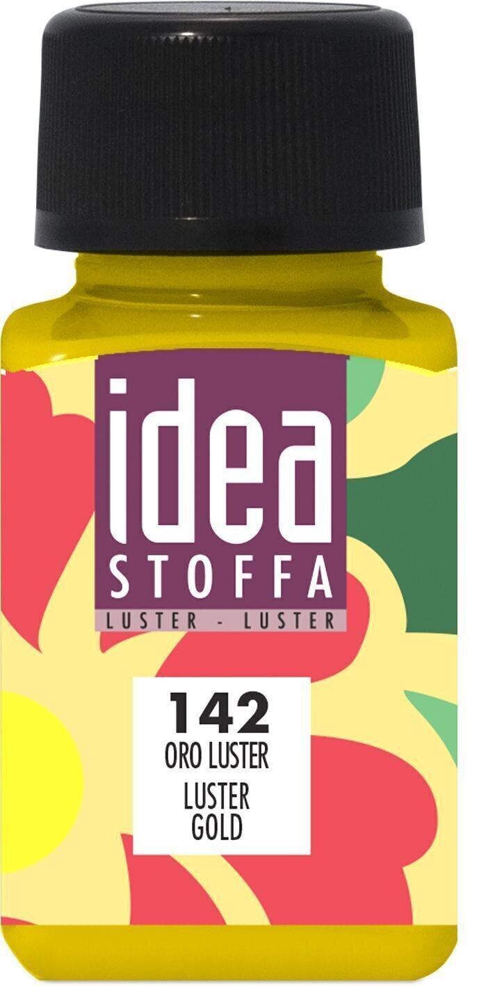Barva na textil Maimeri Idea Stoffa Barva na látky Luster Gold 60 ml 1 ks
