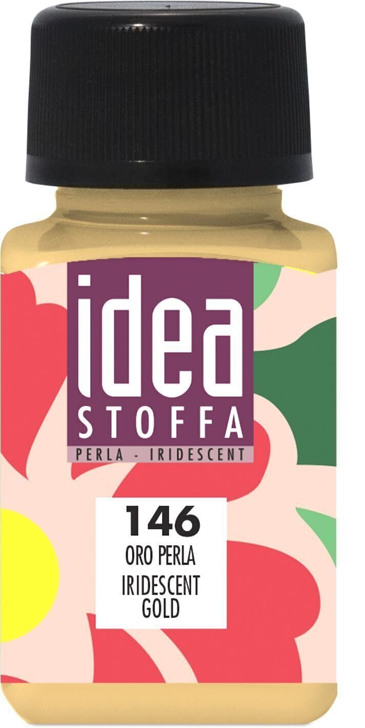 Culaore textilă Maimeri Idea Stoffa Vopsea de material Iridescent Gold 60 ml 1 buc.
