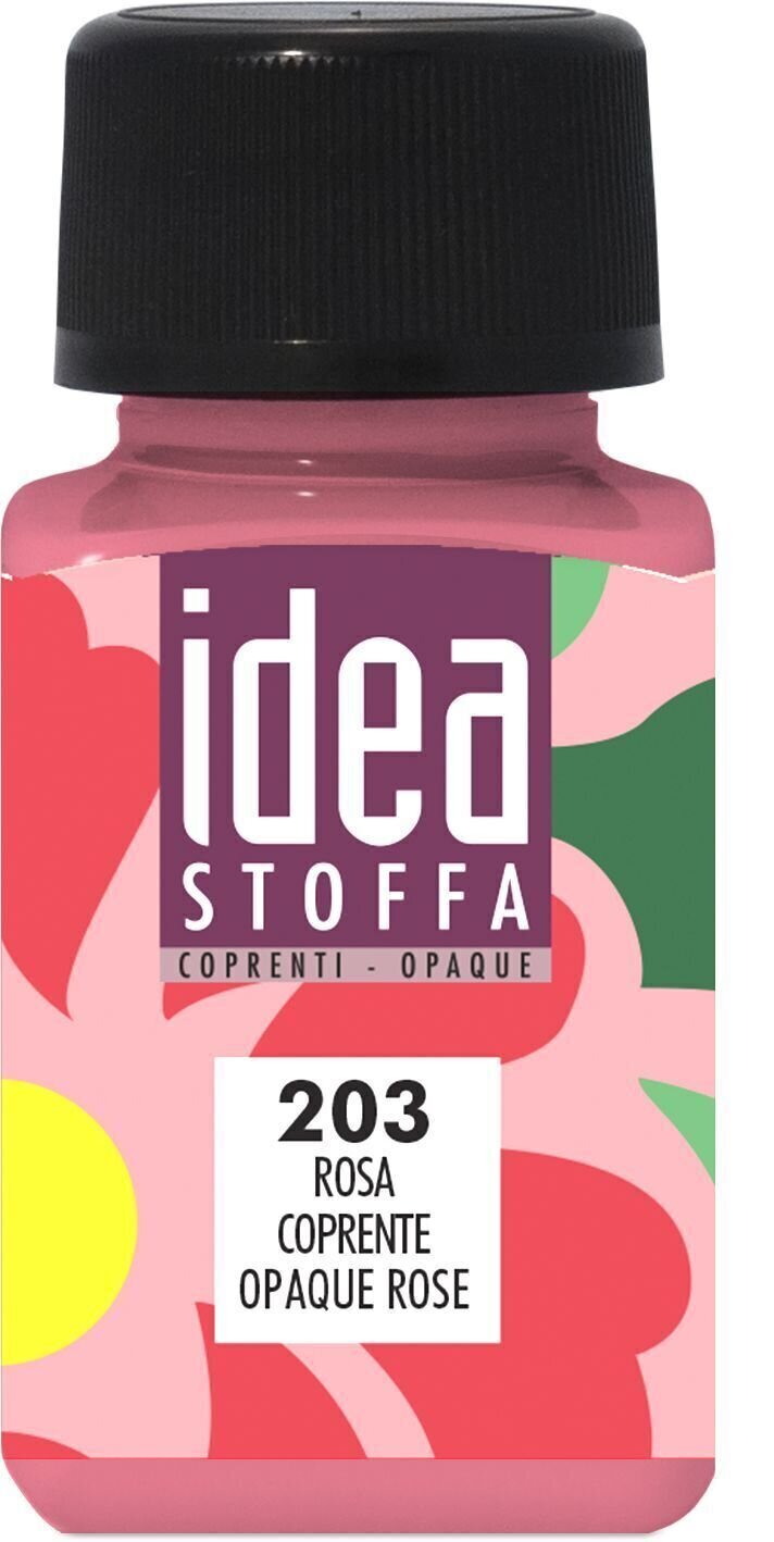 Barva na textil Maimeri Idea Stoffa Barva na látky Opaque Rose 60 ml 1 ks