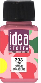 Barva na textil Maimeri Idea Stoffa Barva na látky Opaque Rose 60 ml 1 ks - 1