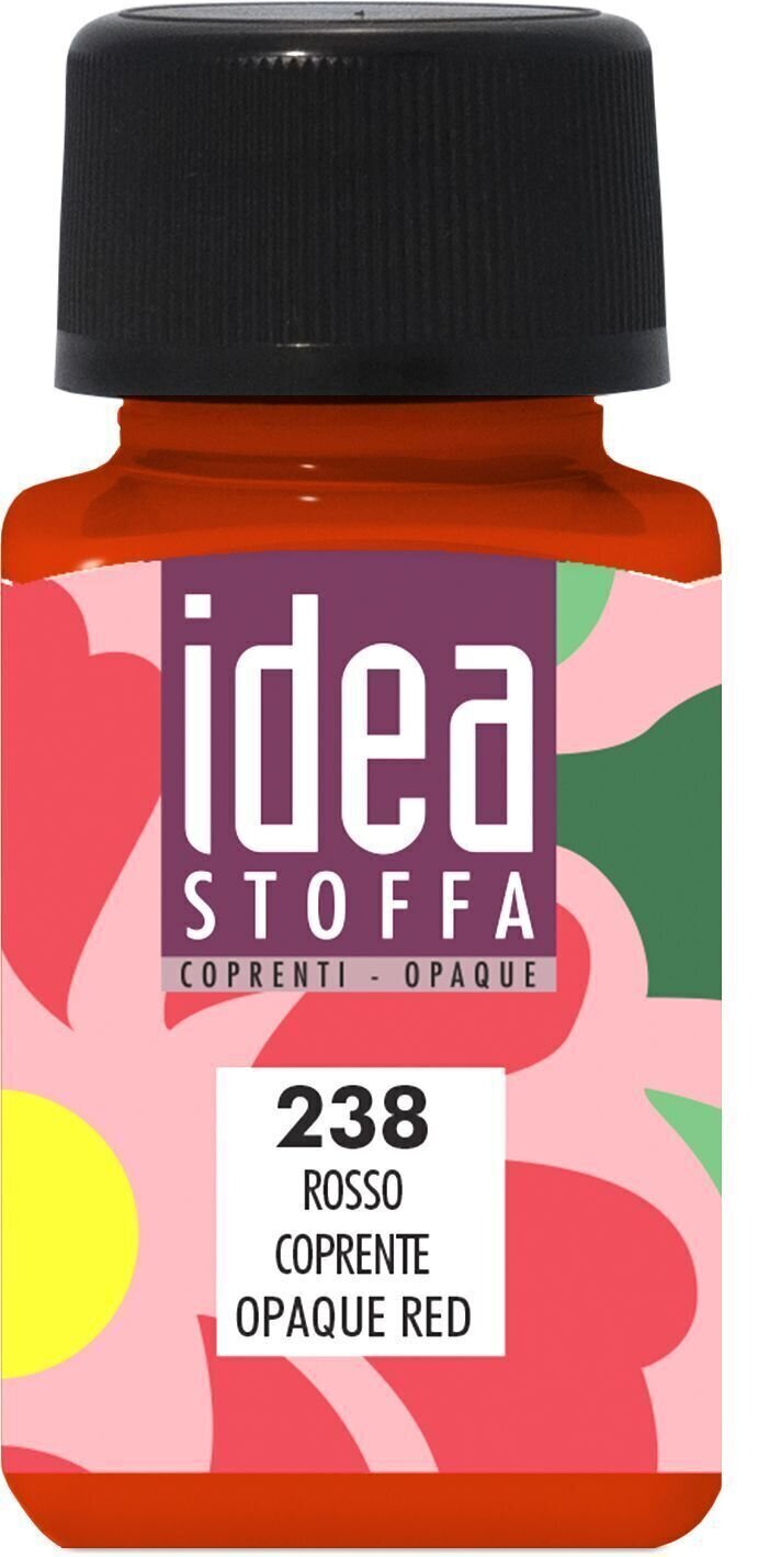 Barva na textil Maimeri Idea Stoffa Barva na látky Opaque Red 60 ml 1 ks