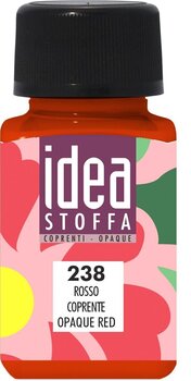 Barva na textil Maimeri Idea Stoffa Barva na látky Opaque Red 60 ml 1 ks - 1