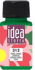 Barva na textil Maimeri Idea Stoffa Barva na látky Opaque Green Light 60 ml 1 ks