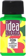Barva na textil Maimeri Idea Stoffa Barva na látky Fluorescent Green 60 ml 1 ks