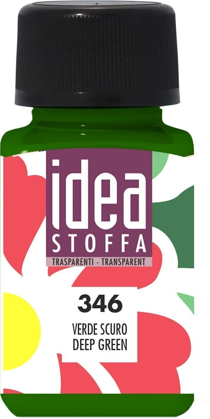 Peinture pour tissu Maimeri Idea Stoffa Peinture pour tissu Deep Green 60 ml 1 pc