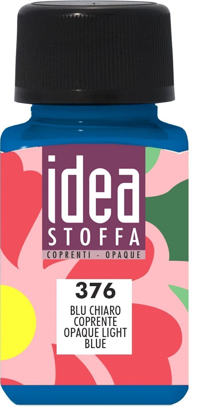 Fabric paint Maimeri Idea Stoffa Fabric Paint Opaque Light Blue 60 ml 1 pc