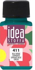 Textielverf Maimeri Idea Stoffa Textiel verf Opaque Blue Green 60 ml 1 st.
