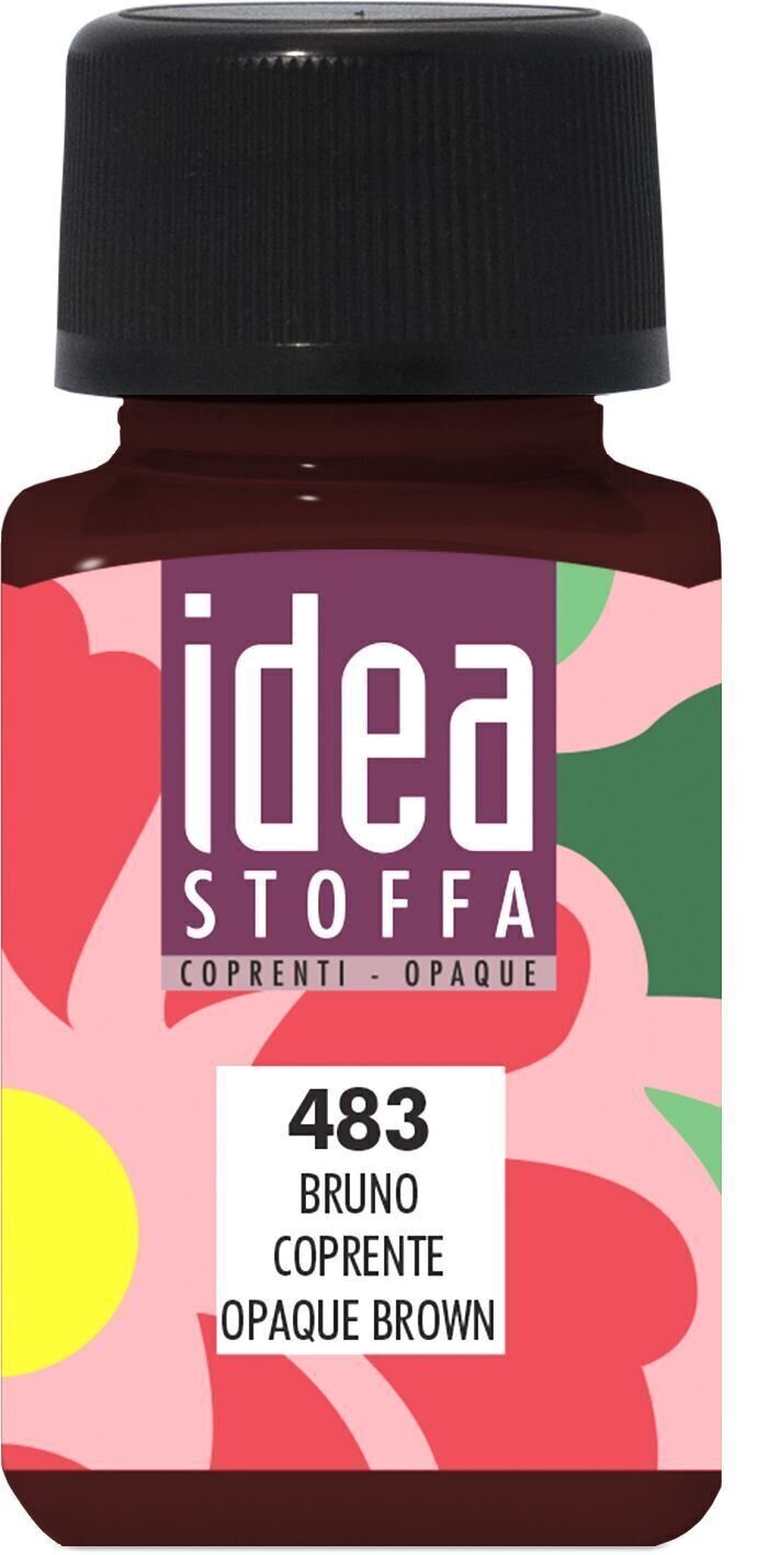 Fabric paint Maimeri Idea Stoffa Fabric Paint Opaque Brown 60 ml 1 pc