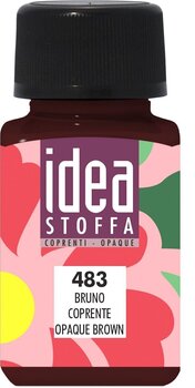 Fabric paint Maimeri Idea Stoffa Fabric Paint Opaque Brown 60 ml 1 pc - 1