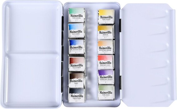 Aquarelverf Maimeri Blu Set aquarelverf Travel Kit 12 x 1,5 ml - 1