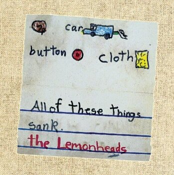 LP The Lemonheads - Car Button Cloth (Deluxe Edition) (Yellow Coloured) (2 LP) - 1