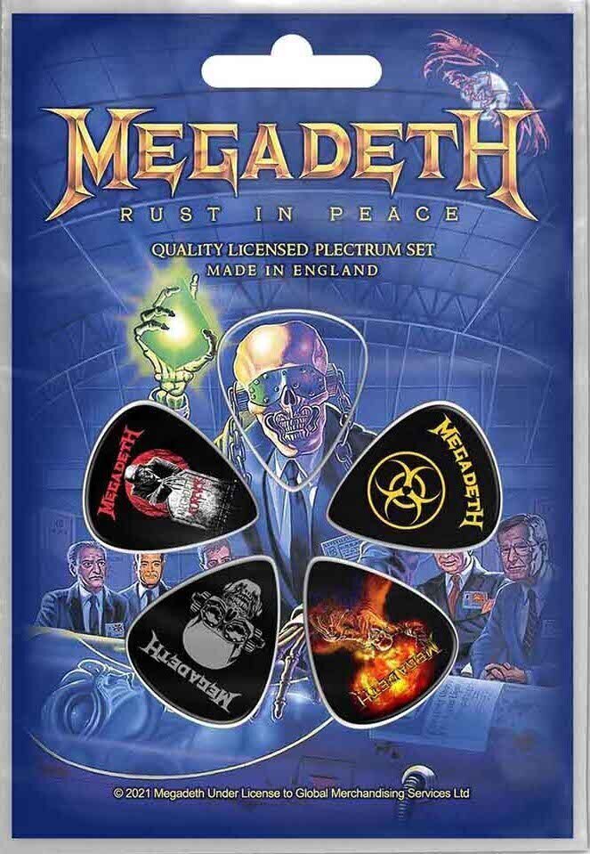 Plectrum Megadeth Rust In Peace Plectrum