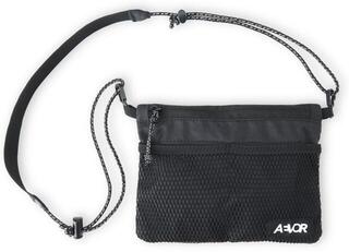 Lompakko, crossbody-laukku AEVOR Chest Pouch Wallet Ripstop Black