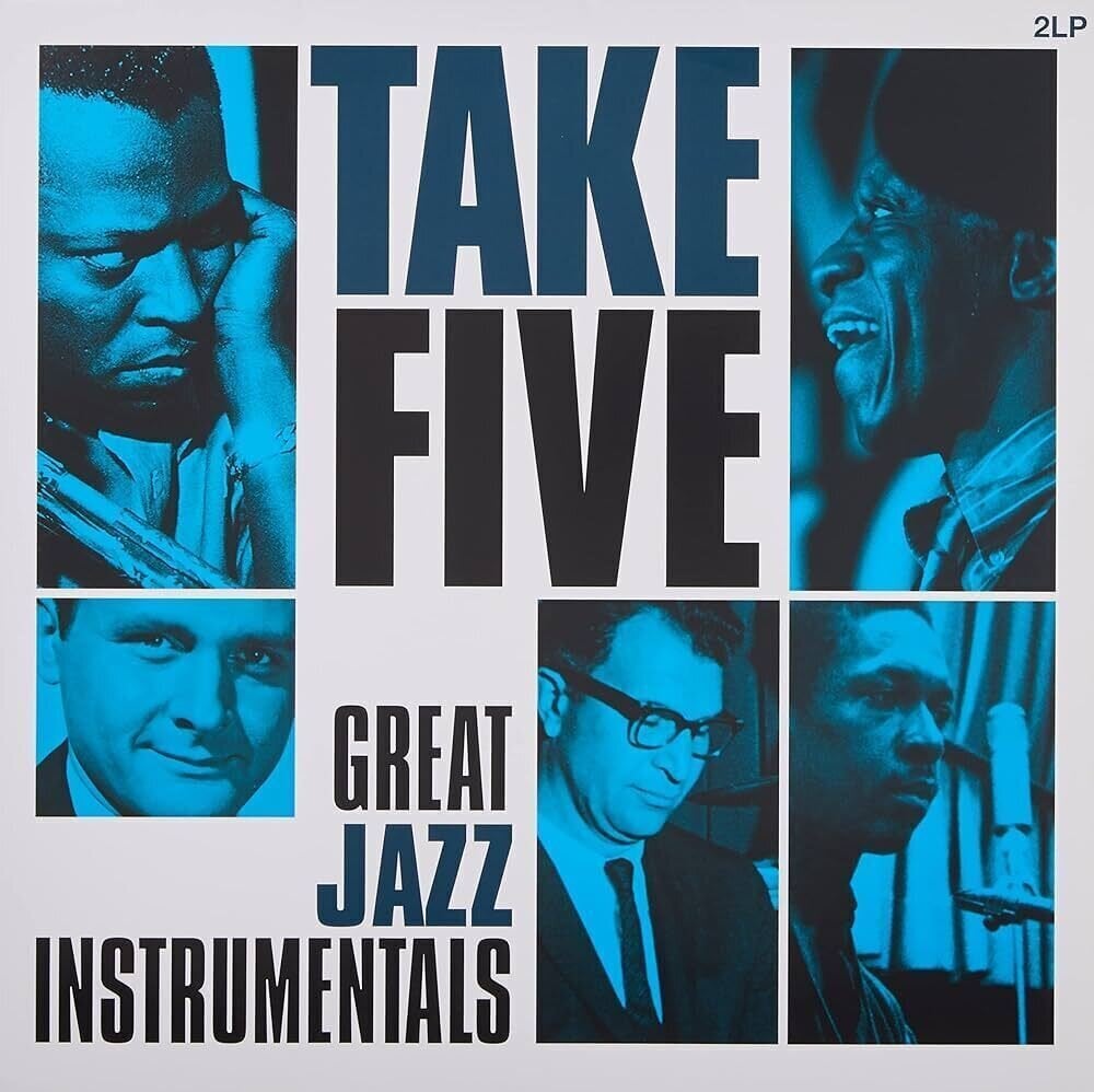 LP Various Artists - Take Five: Great Jazz Instrumentals (180g) (Crystal Clear White Coloured) (2 LP)