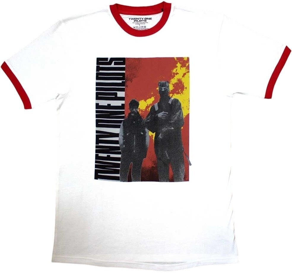 Shirt Twenty One Pilots Shirt Side Stand Ringer Unisex White S