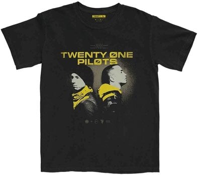 Shirt Twenty One Pilots Shirt Back To Back Unisex Black M - 1