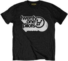 Shirt Twenty One Pilots Vessel Vintage Unisex T-shirt met korte mouwen/Black/Kort