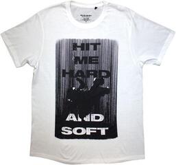 T-Shirt Billie Eilish Hit Me Hard And Soft Falling Unisex White